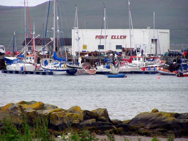 In Port Ellen op Isla of Islay